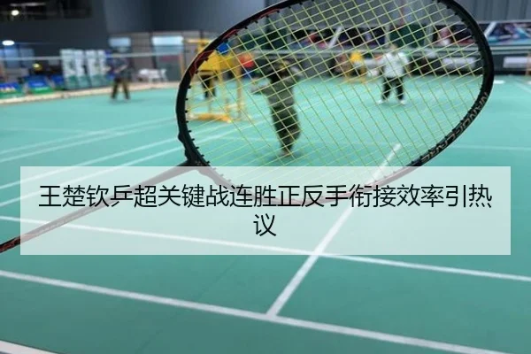 王楚钦乒超关键战连胜正反手衔接效率引热议